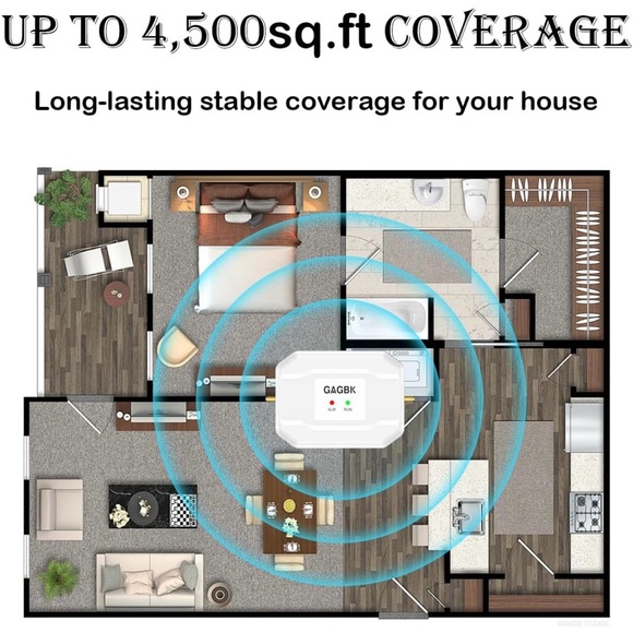 2024 Latest AT&T Cell Phone Signal Booster AT&T Cell Signal - Picture 7 of 8